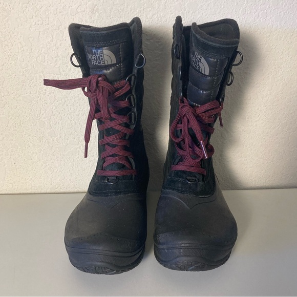 The North Face Black Thermoball Utility Mid Winter Waterproof Boots - Picture 3 of 8